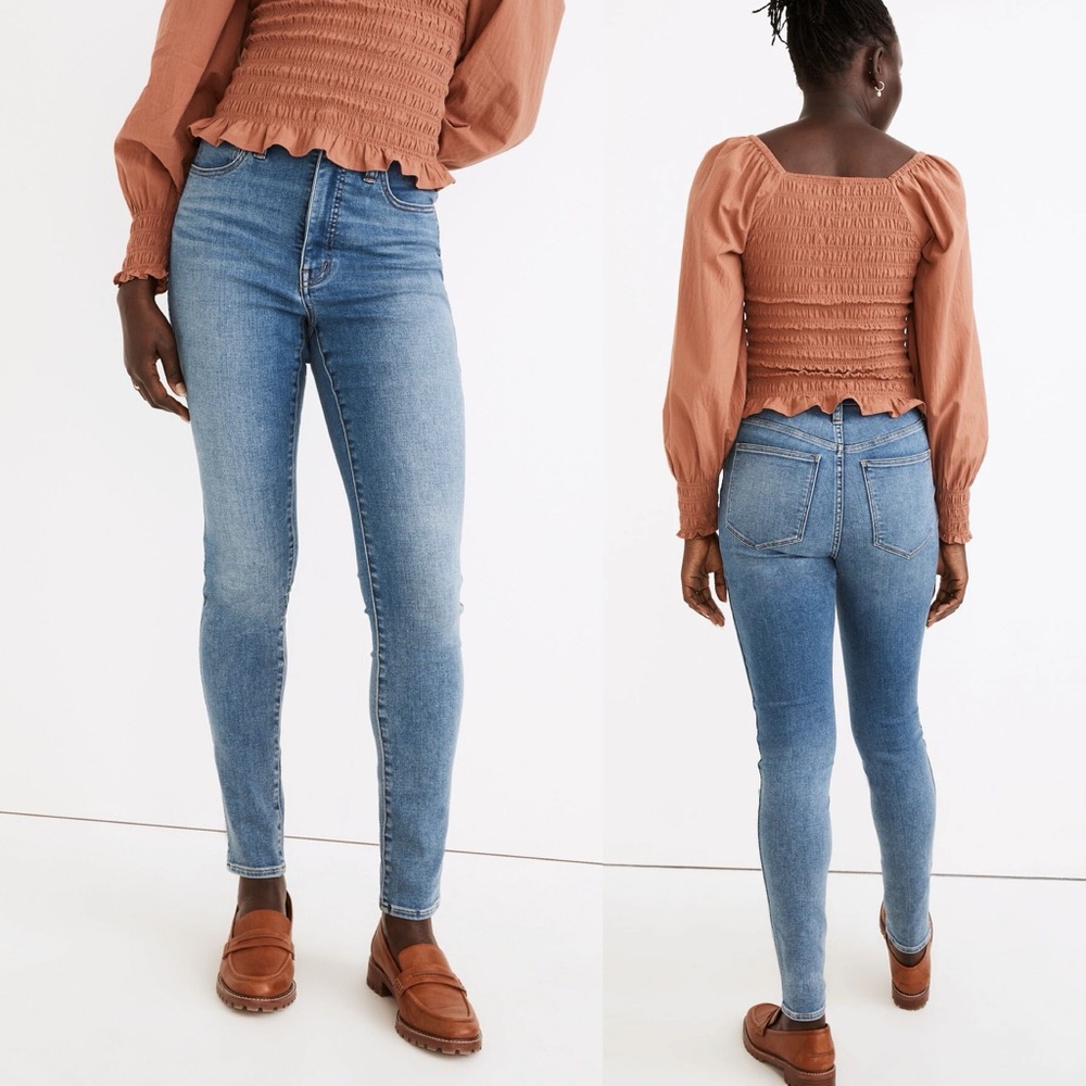 Madewell Curvy Roadtripper Authentic Skinny Jeans in Vinton Wash